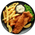 2 Pieces of Fried Fish